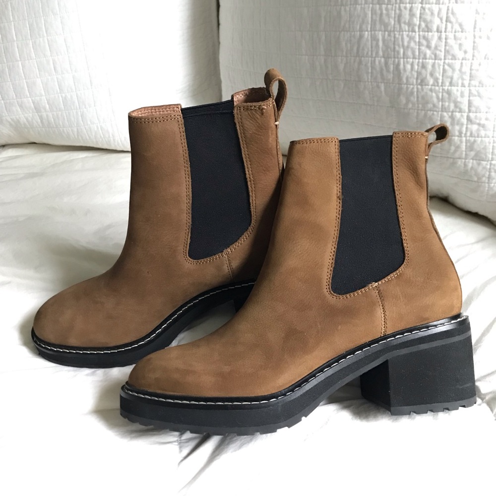 BRAND NEW, Madewell, “The Carina Platform Chelsea Boot” size 9.5